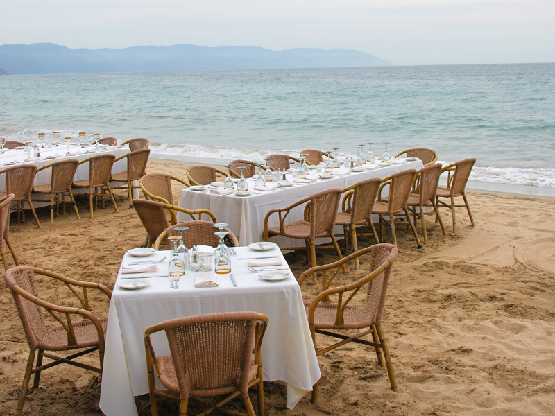Corporate Lunch at Beach
