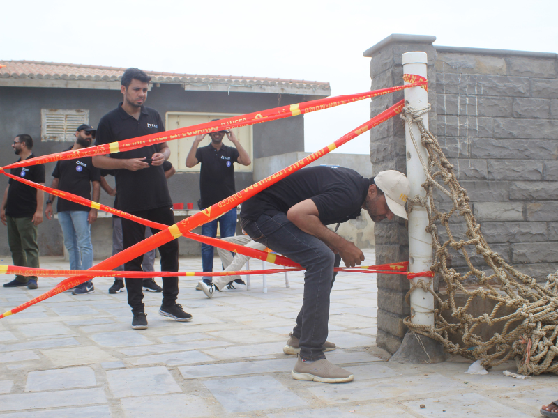 Electric Fence Team Building Activity