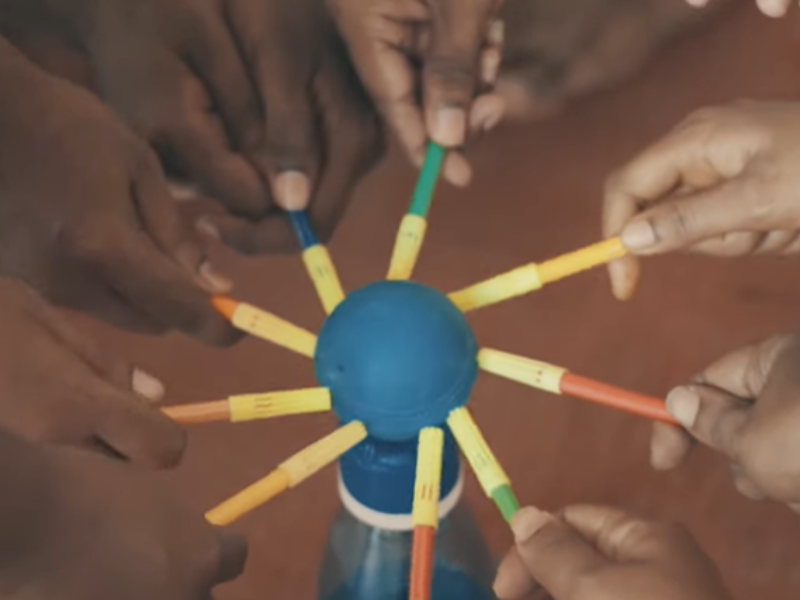 Pen Ball Challenge Team Building Activity