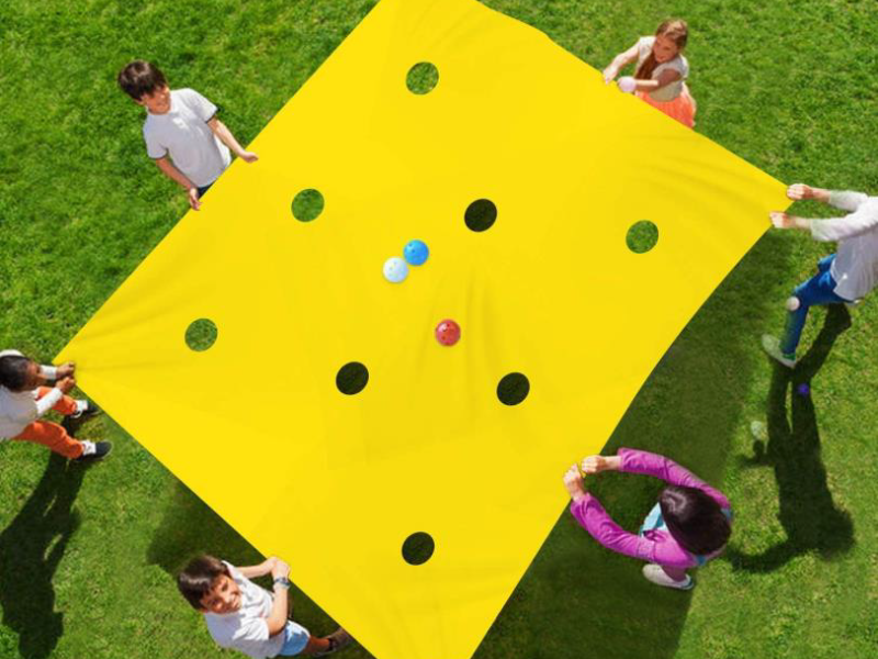 Hole Trap Team building Activity
