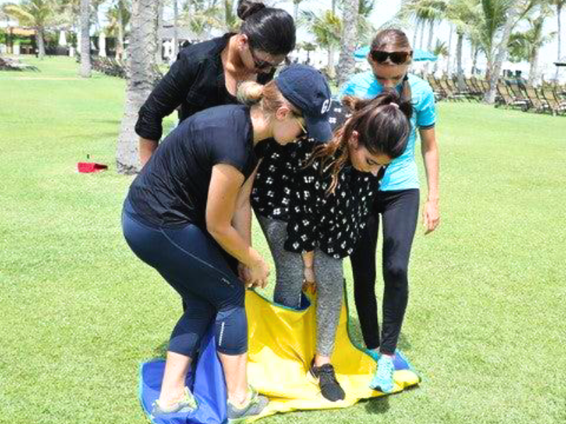 flip it over Team building Activity