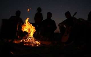 Exclusive beach camping and dinner setup in Karachi